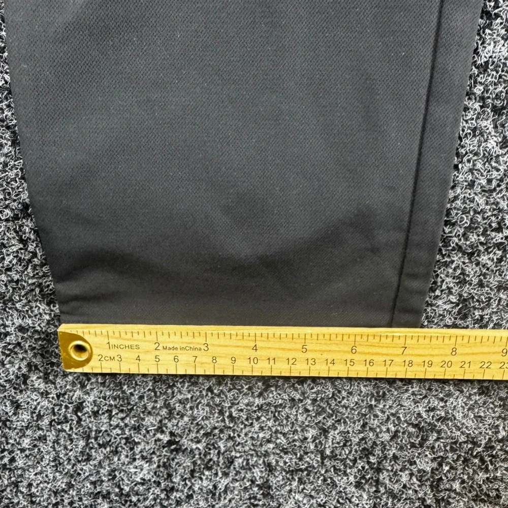 Banana Republic Core Temp Mens Pants 34x29 Black Golf Performance Chino Slim